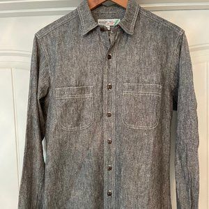Epaulet Cotton Linen Chambray MiUSA